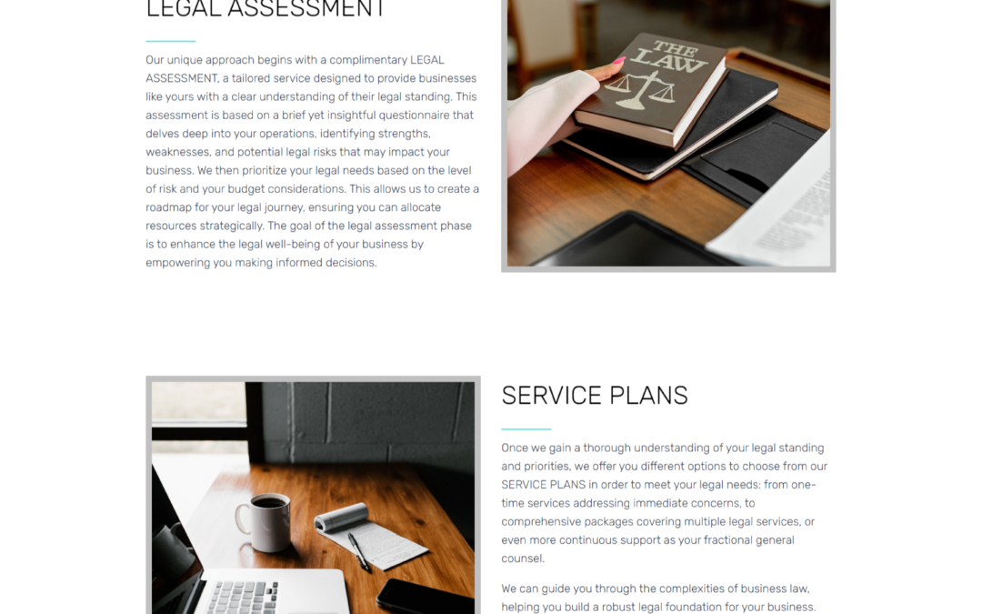 Lawyer website design and development with divi & acf