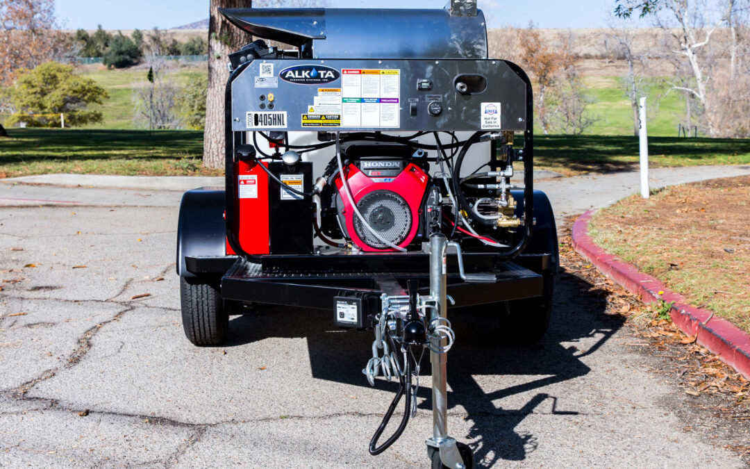 Trailer or Truck-Mounted, ideal for Cleaning on the Go.